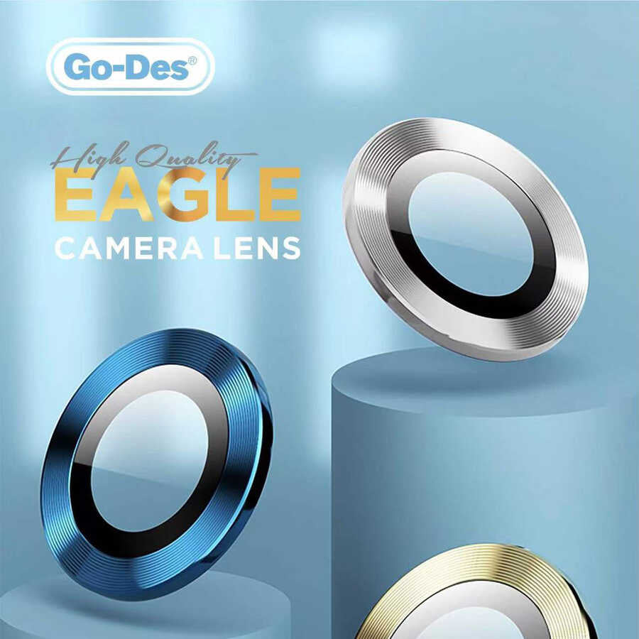 Go Des Eagle iPhone 11 Kamera Lens Koruyucu - 2 Go Des Eagle iPhone 11 Kamera Lens Koruyucu - 2